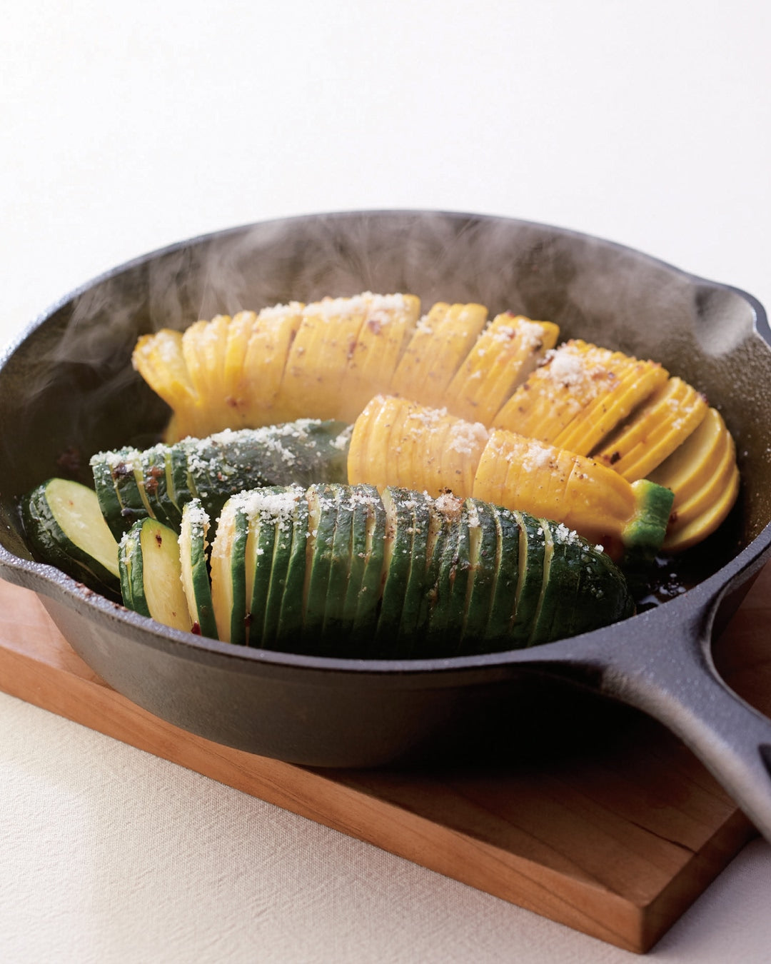 Hasselback Zucchini - Kayanoya USA
