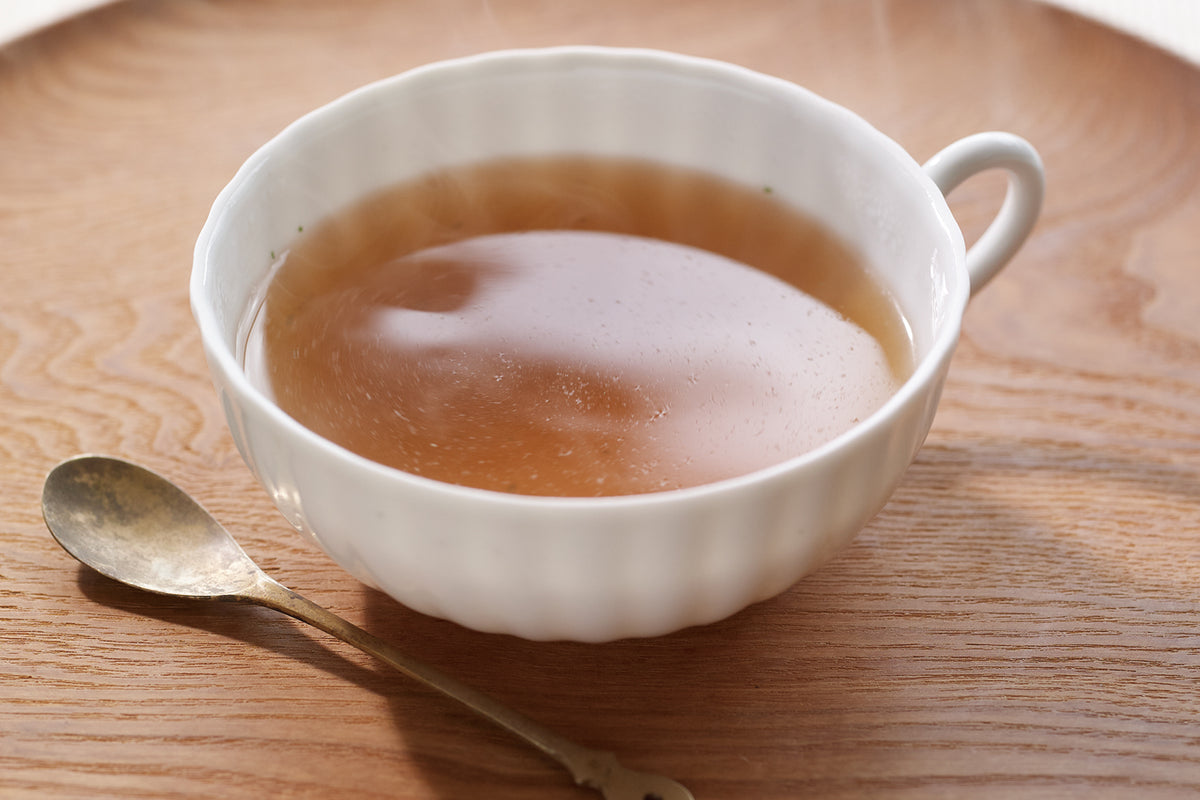 Vegetable and Scallop Consommé (10 sticks)